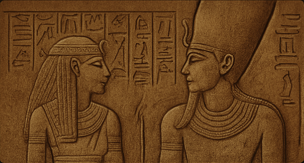 Ancient Egyptian relief carving